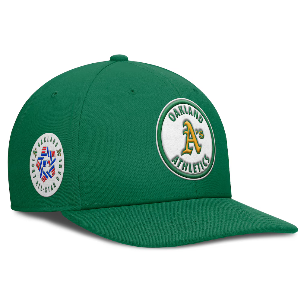 Athletics Nike Pro Performance Snapback Hat - Green