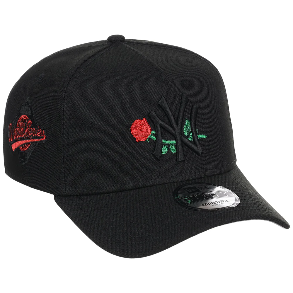 New York Yankees - New York Crown the City - Rose New Era 9FORTY - Black/Black