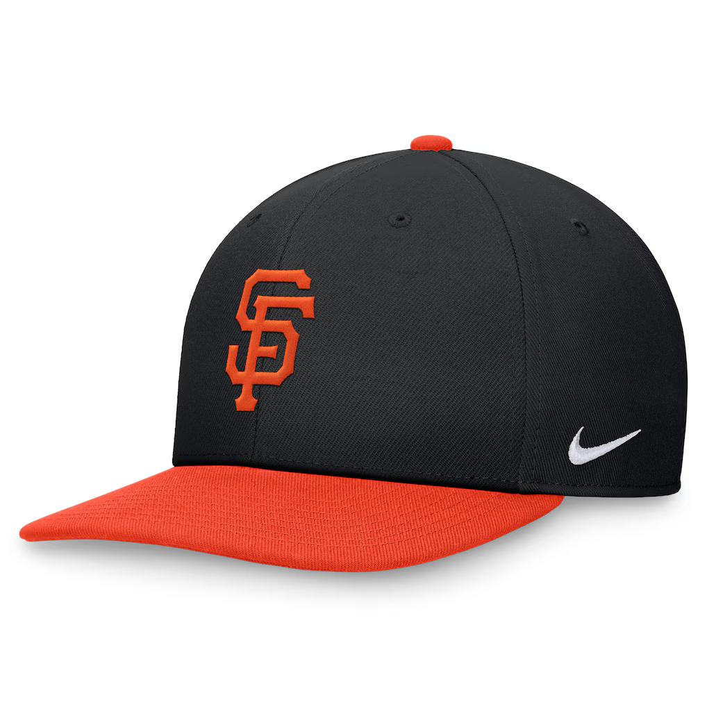 San Francisco Giants Nike Two-Tone Snapback Hat - Negra/Naranja