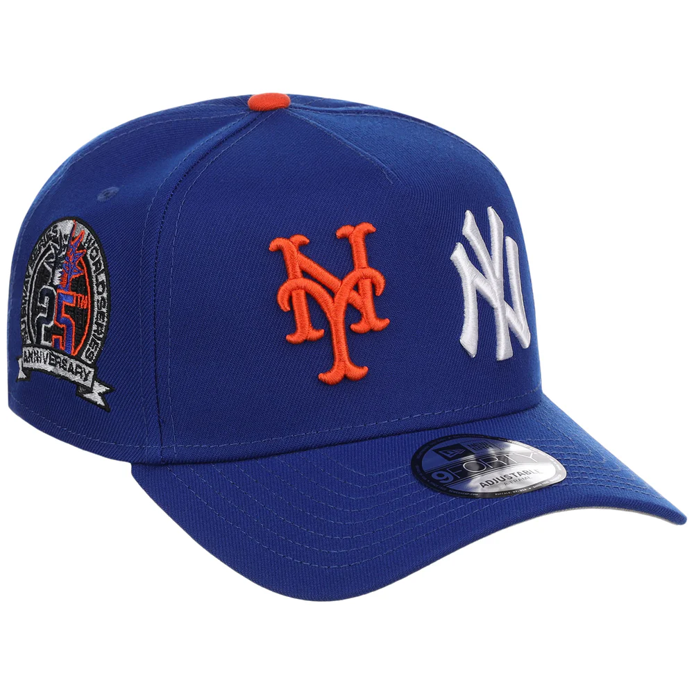 New York Mets - New York Crown the City - Double Whammy New Era 9FORTY - Navy/Navy