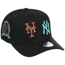 New York Yankees - New York Crown the City - Double Whammy New Era 9FORTY - Black/Black