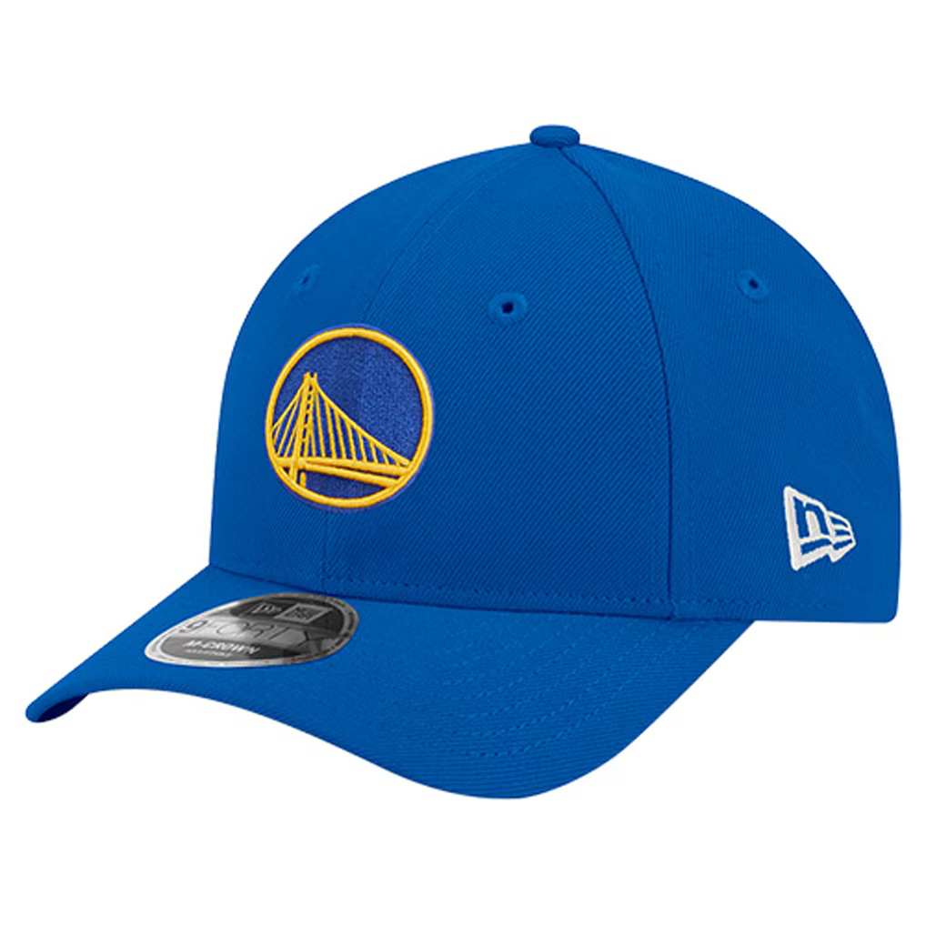 Golden State Warriors New Era 9FORTY Stock M-Crown Adjustable Hat - Royal