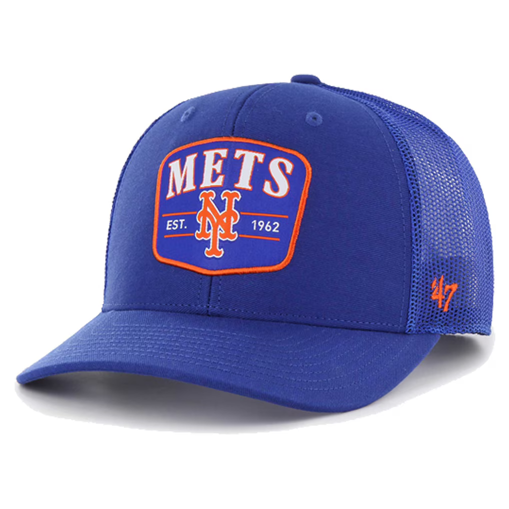 New York Mets '47 Squad Trucker Adjustable Hat - Royal