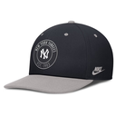 New York Yankees Nike Cooperstown Collection Pro Dri-FIT Snapback Hat - Navy/Gray