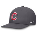 Chicago Cubs Nike Pro Performance Snapback Hat - Gray