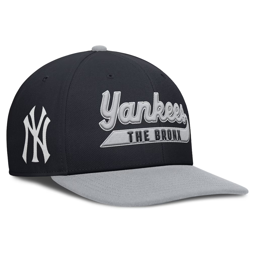 New York Yankees Nike Pro Performance Snapback Hat - Navy/Gray