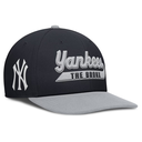 New York Yankees Nike Pro Performance Snapback Hat - Navy/Gray