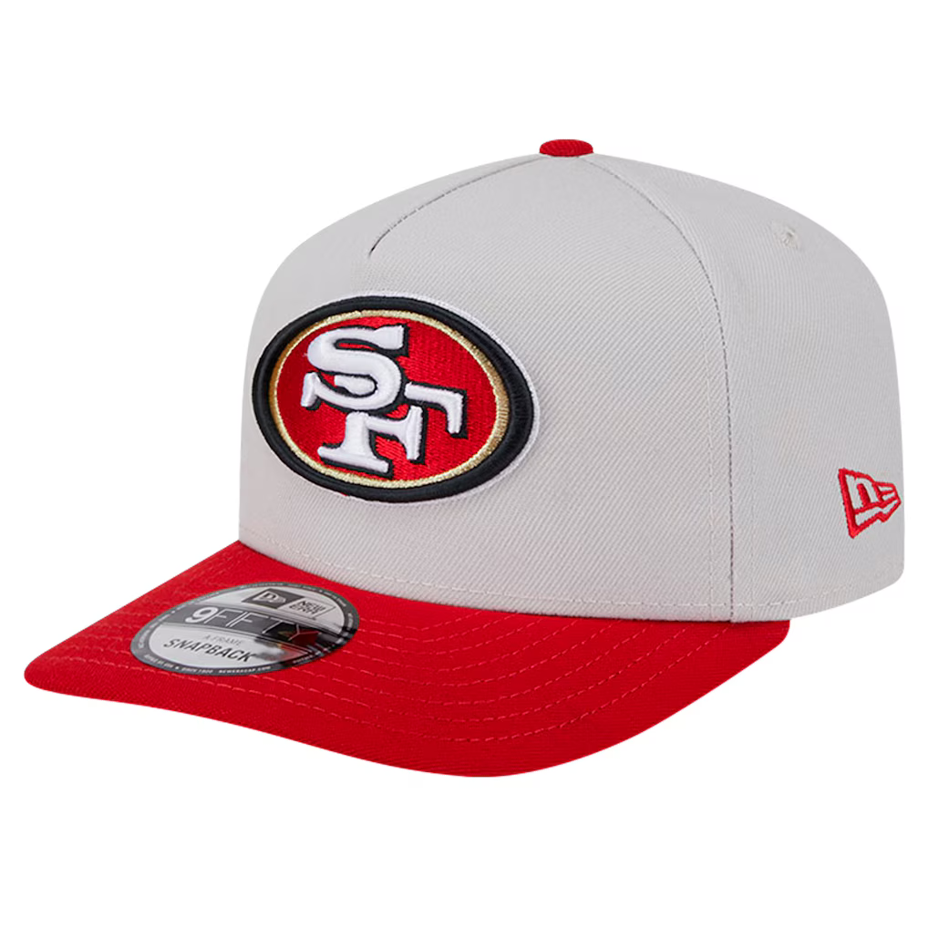 San Francisco 49ers New Era Decent 9FIFTY A-Frame Snapback Hat - Stone