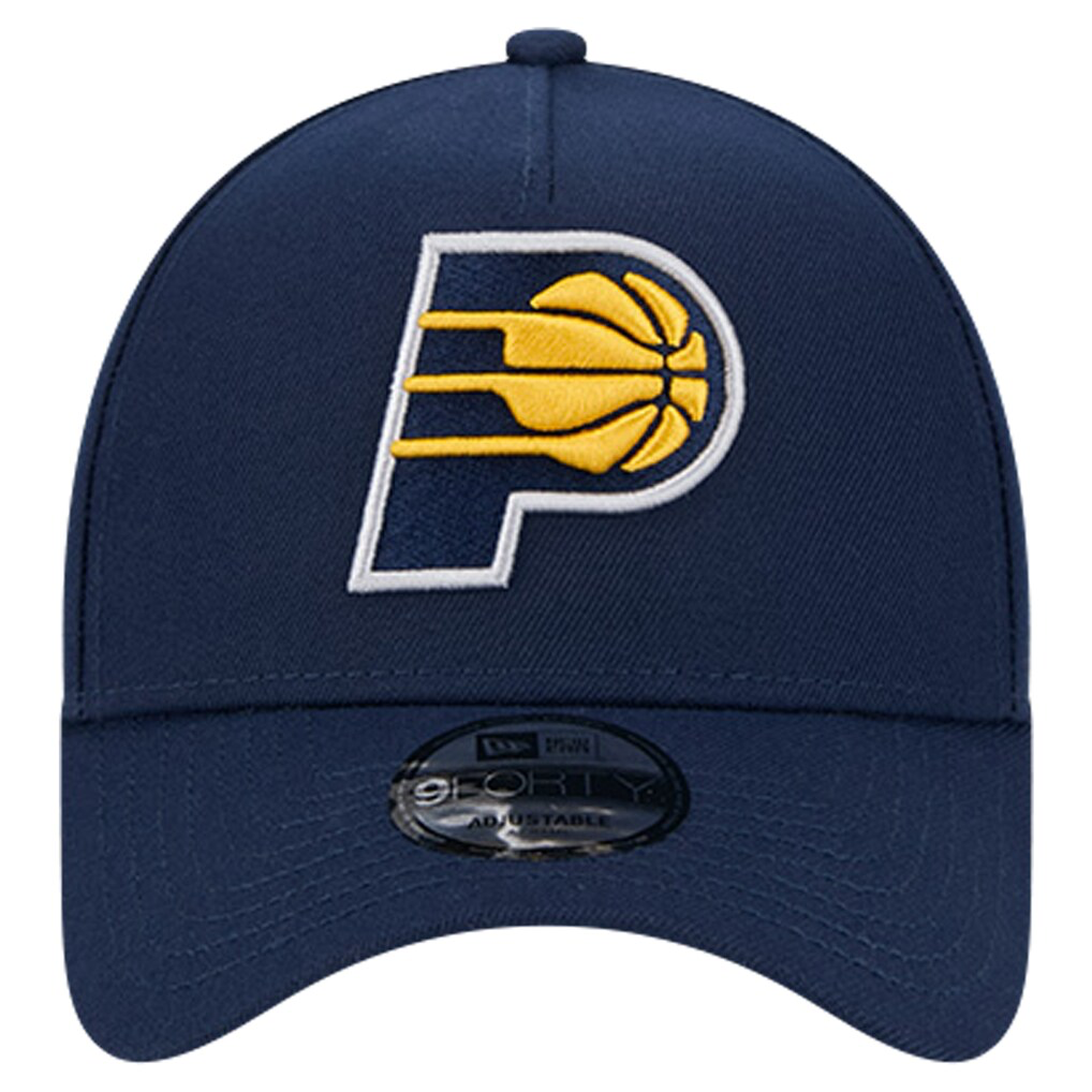 Indiana Pacers New Era A-Frame 9FORTY Adjustable Hat - Navy