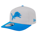 Detroit Lions New Era Decent 9FIFTY A-Frame Snapback Hat - Stone