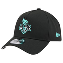 New York Liberty New Era Unisex Core Logo A-Frame 9FORTY Adjustable Hat - Black