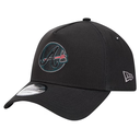 Atlanta Braves New Era Tonal Pop 9FORTY A-Frame Adjustable Hat - Black