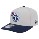 Tennessee Titans New Era Decent 9FIFTY A-Frame Snapback Hat - Stone