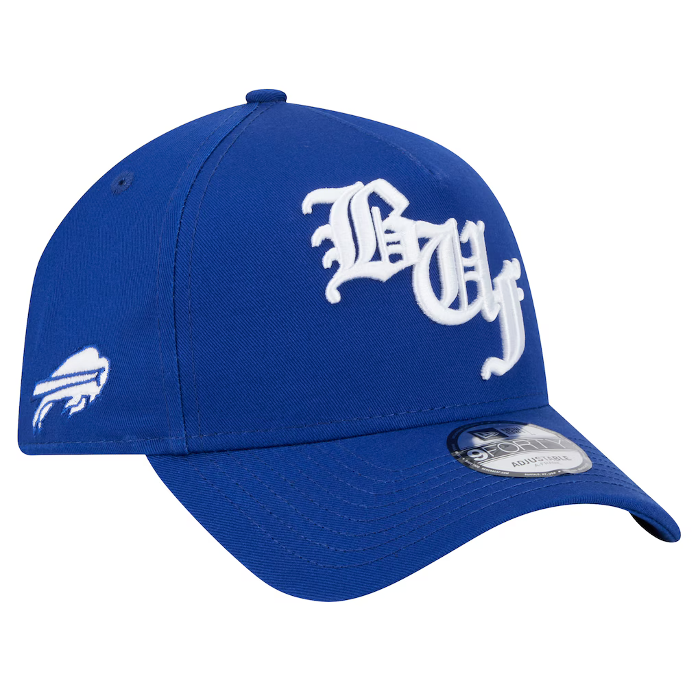 Buffalo Bills New Era Mystic 9FORTY A-Frame Adjustable Hat - Royal