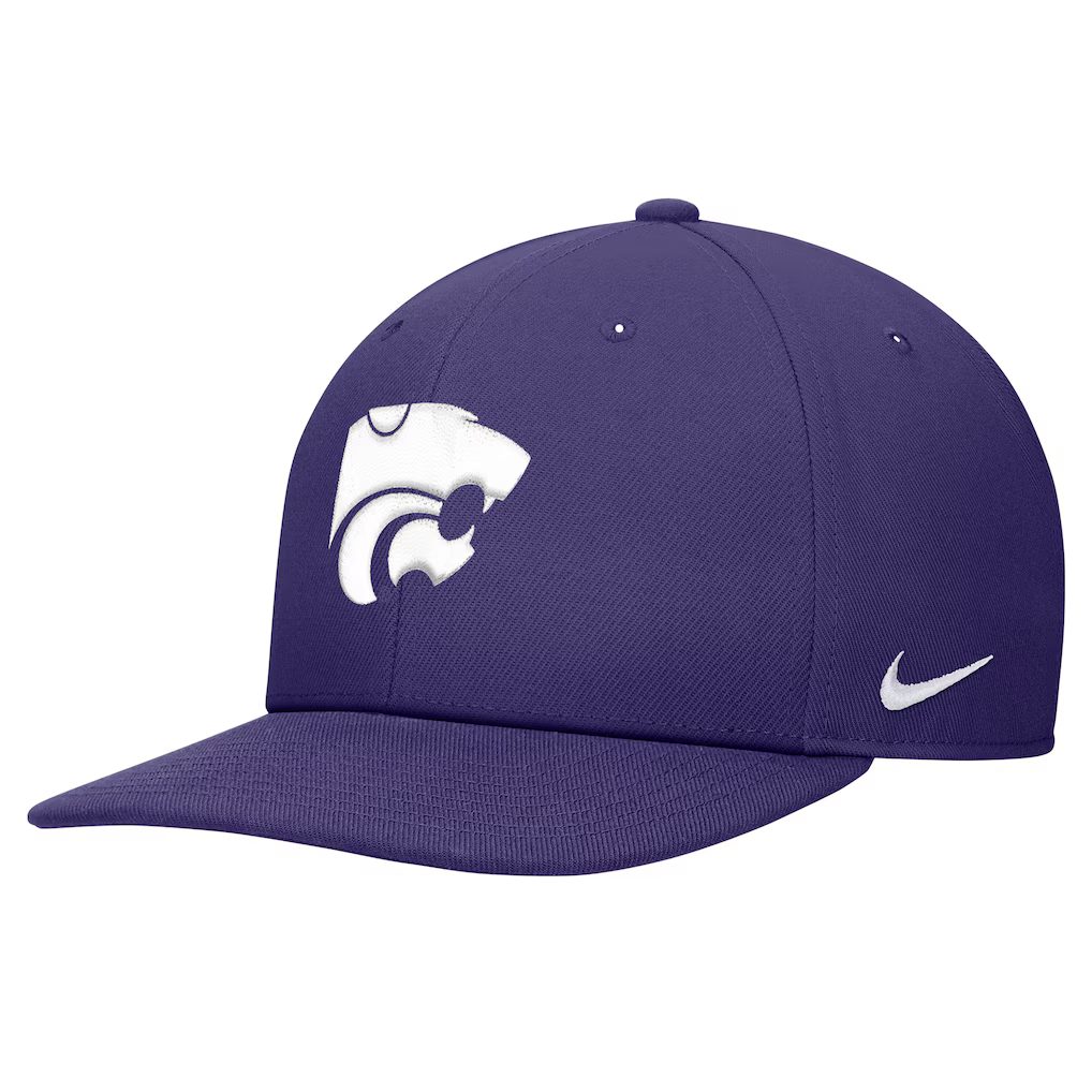 Kansas State Wildcats Nike Pro Snapback Hat - Purple